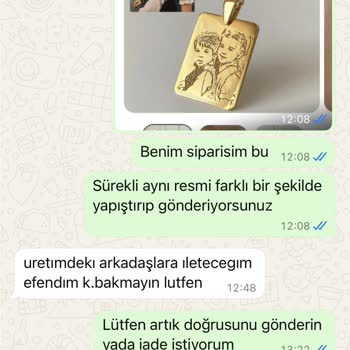 Yanlış Sipariş Ve Kötü Müşteri Hizmeti