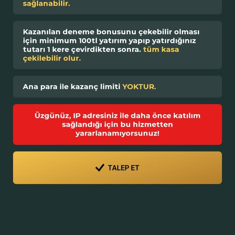 IP Hatası Mağduriyeti