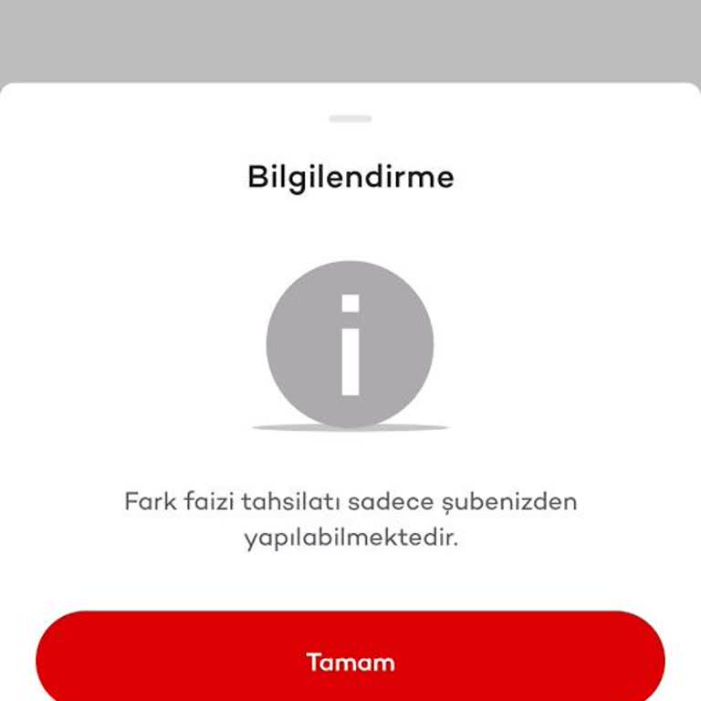 Akbank Mobil Uygulamada Fark Faiz Tahsilatı Sorunu