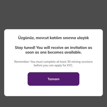 Pi Coin Uygulamasında KYC Başvurusu Sorunu