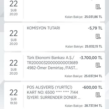 Hesabımdan İzinsiz Para Transferi
