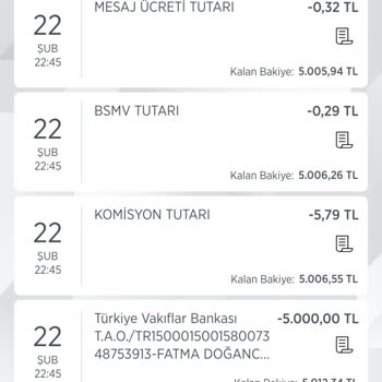 Hesabımdan İzinsiz Para Transferi