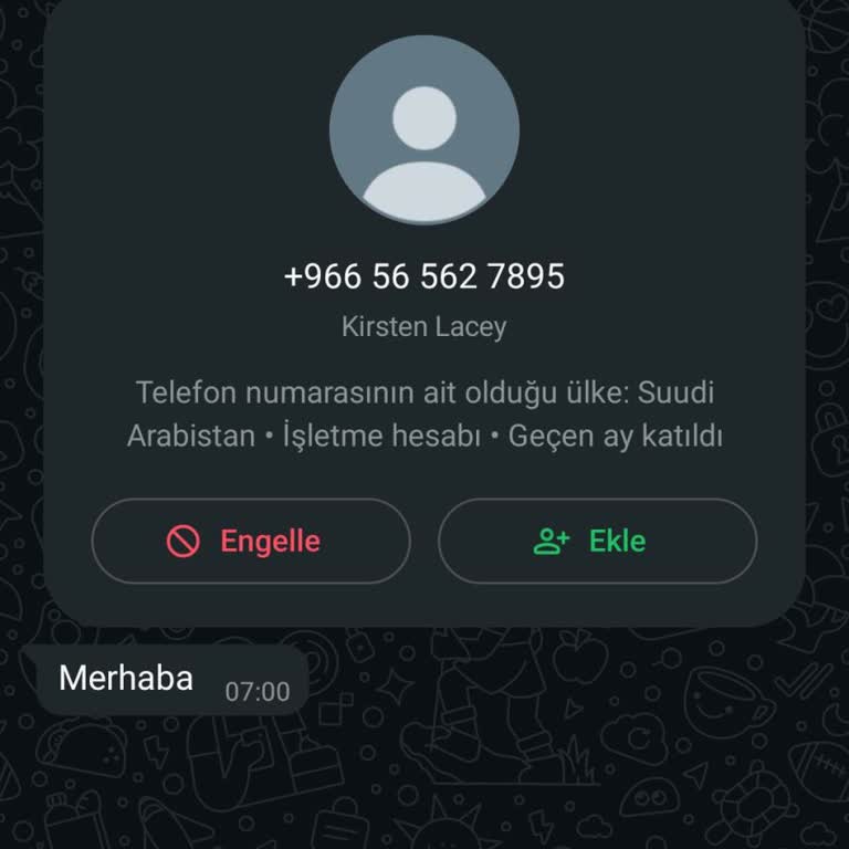 Bilinmeyen Numaradan Gelen Mesaj Korkutuyor