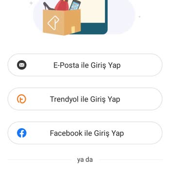 Yeni Telefonda Dolap Uygulamasına Giriş Sorunu