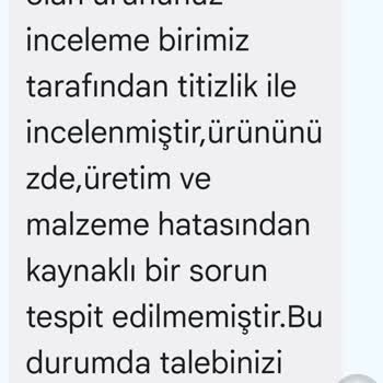 Avva Montunda Fermuar Sorunu Ve İade Problemi