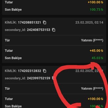 Hatalı İşlemlerle Silinen Kazançlar