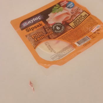 Marketten Alınan Üründe Beklenmeyen Sorun