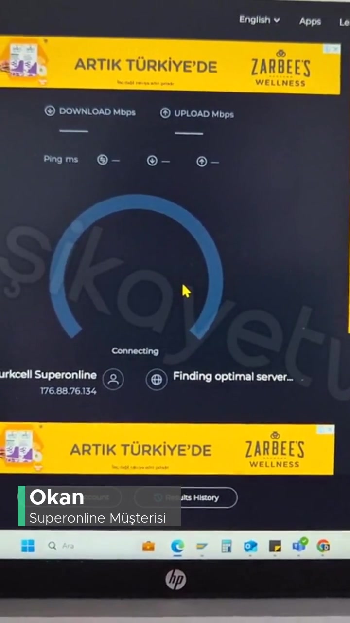 Superonline'nin 1000 Mbps Sözü Verip 100 70 50 Mbps Hizmeti Sözde Vermesi! videonun kapak resmi