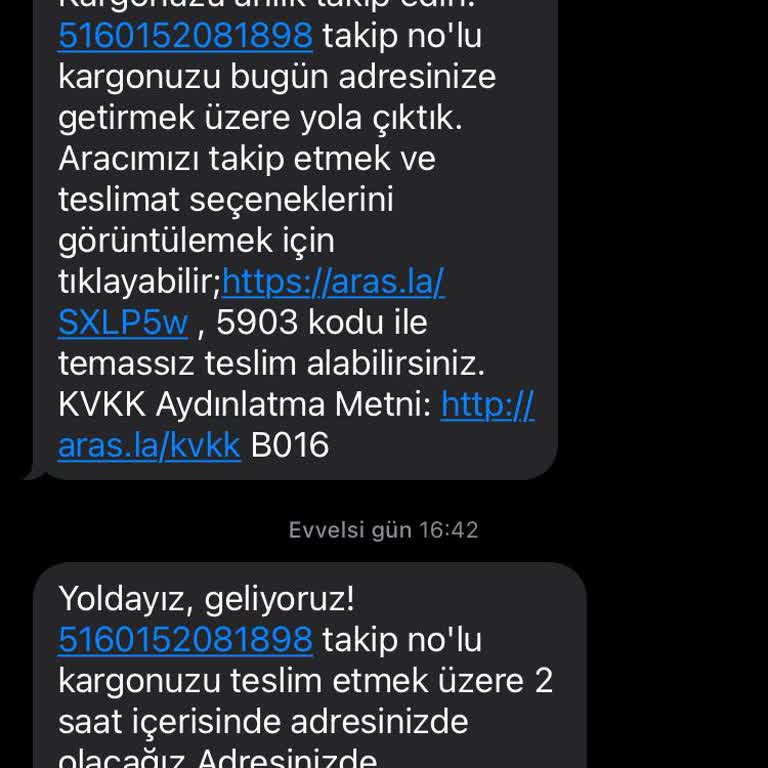Aras Kargo'nun Teslimat Gecikmesi Ve Müşteri Hizmetleri Sorunu