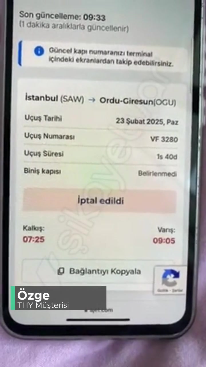 THY Uçak Biletimiz Yandı videonun kapak resmi