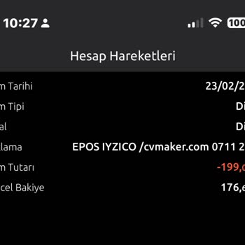 CV Maker Sitesinden İzinsiz Para Çekimi