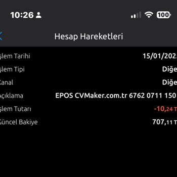 CV Maker Sitesinden İzinsiz Para Çekimi