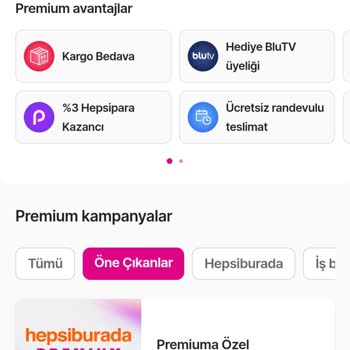 Hepsiburada Premium Üyelik Ve İndirim Sorunu