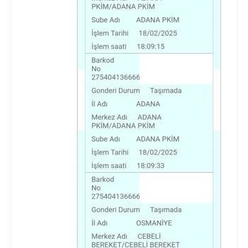 Kargomun Teslim Edilmemesi Ve Yanıltıcı Bilgi Verilmesi