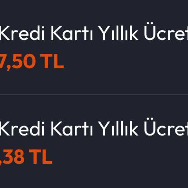 Yıllık Kart Ücretine İtiraz Ve İade Talebi