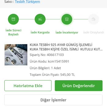 Yanlış Ve Kusurlu Ürünle Mağduriyet