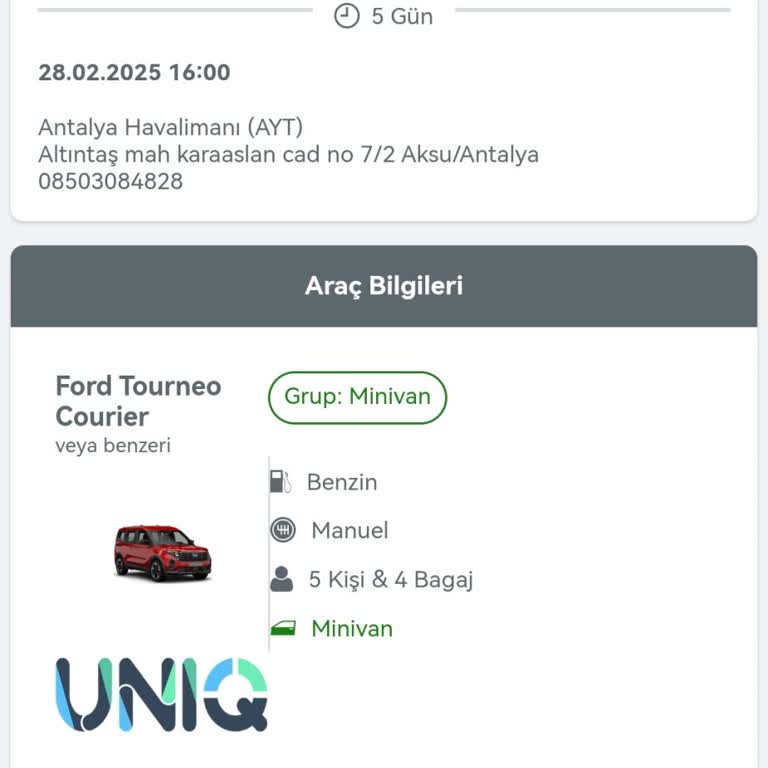 Findeks Puanıma Rağmen Araç Kiralama İptali