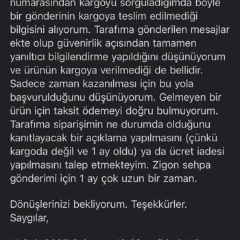 Vivense'den Sipariş Edilen Sehpa: Kırılmayan Ürün, Kırık Bilgisi Ve İade Talebi