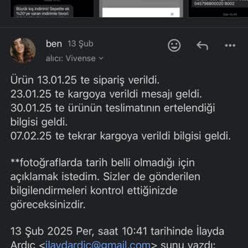Vivense'den Sipariş Edilen Sehpa: Kırılmayan Ürün, Kırık Bilgisi Ve İade Talebi