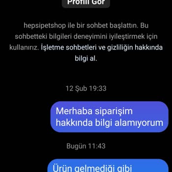 Hepsipetshop'tan Alışverişte Yaşanan Sorunlar