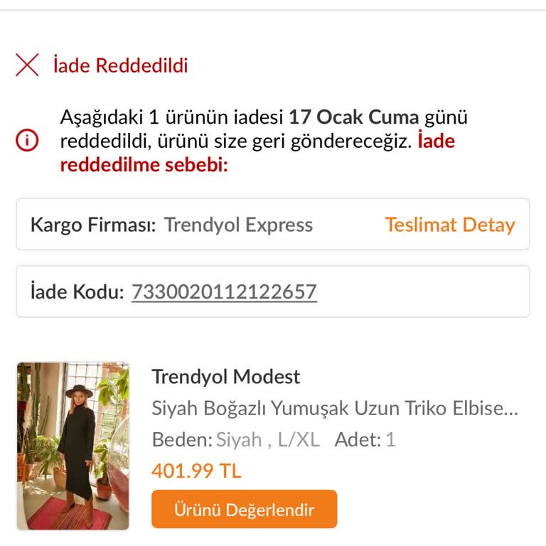İade Sürecinde Yaşanan Karışıklık Ve Mağduriyet