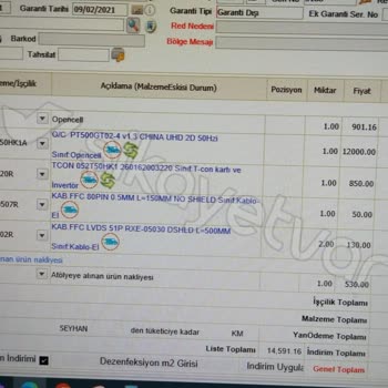 Beko Televizyonun Garanti Sonrası Panel Arızası