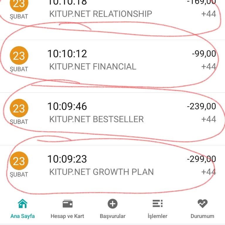Yanlış Çekilen Ücretler Ve Yetersiz Müşteri Hizmetleri