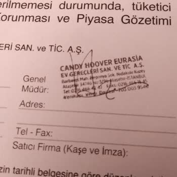 Hoover Kurutma Makinesinde Garip Ses Sorunu