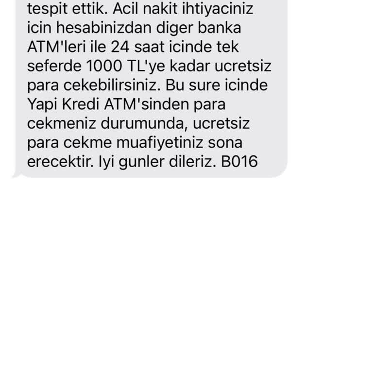 Yapı Kredi ATM'lerinin Sürekli Çalışmaması