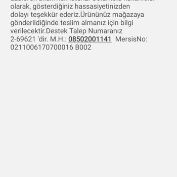 Columbia Mağazasından Aldığım Üründe Renk Koyulaşması Sorunu