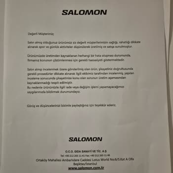 Dayanıklılığı Sorgulanan Ayakkabı Ve Müşteri Hizmetleri Sorunu