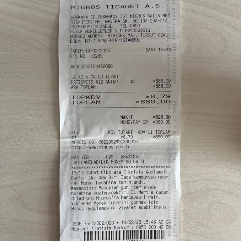 Migros'un Eksik Money Yatırma Ve Geri Dönüş Sorunu