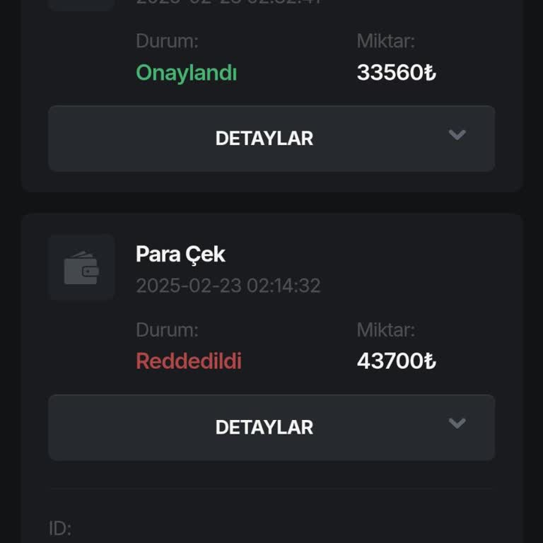 Kazanç Sonrası Para Çekim Problemi