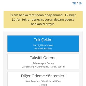 Paycell'de Online Alışveriş Sorunu