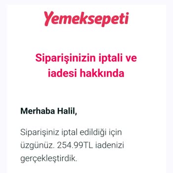 Yemek Siparişlerinde Üst Üste Yaşanan Sorunlar