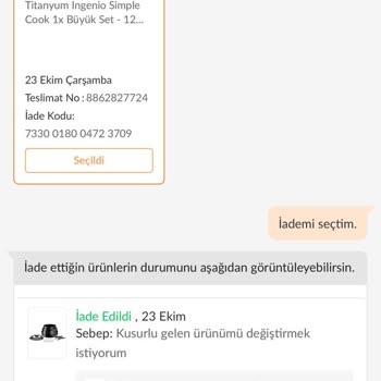 Trendyol'da İade Sürecinde Yaşanan Gecikme Ve Çözüm Eksikliği