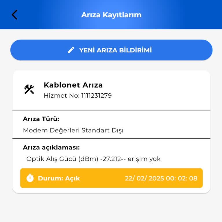 İnternet Bağlantısı Sorunu Ve Hizmet Gecikmesi