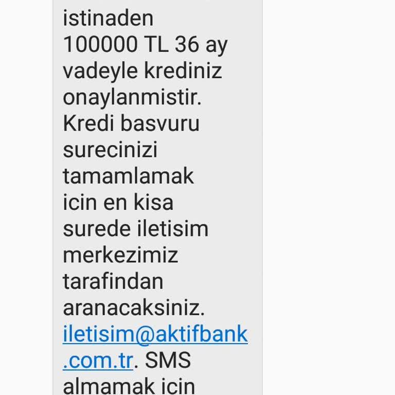 İzinsiz Kredi Başvurusu: Yanlış Bilgilendirme Ve Güvenlik Endişesi