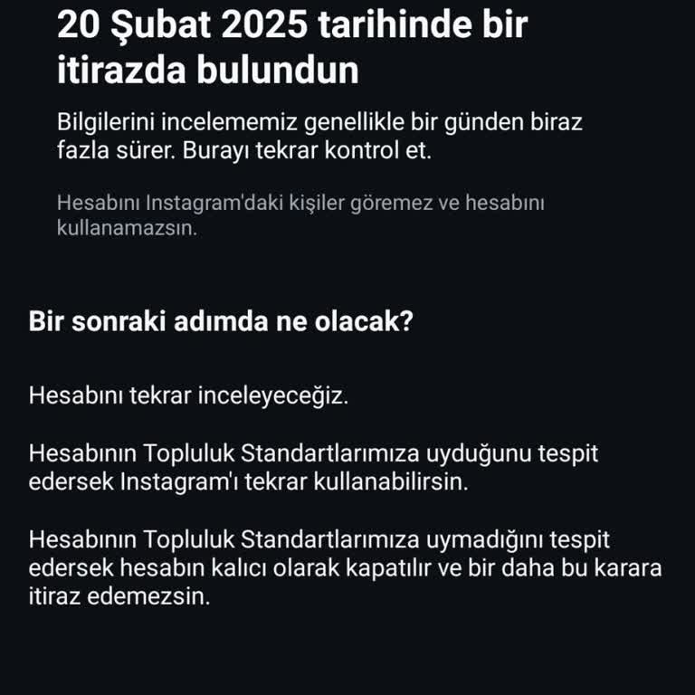 Instagram Haksız Hesap Kapatma Ve Geciken İtiraz Süreci