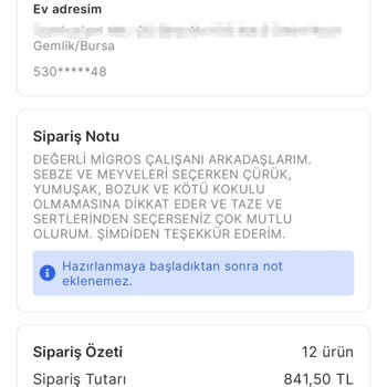 Migros'tan Gelen Bozuk Ürünler Ve Yanıltıcı İade Süreci