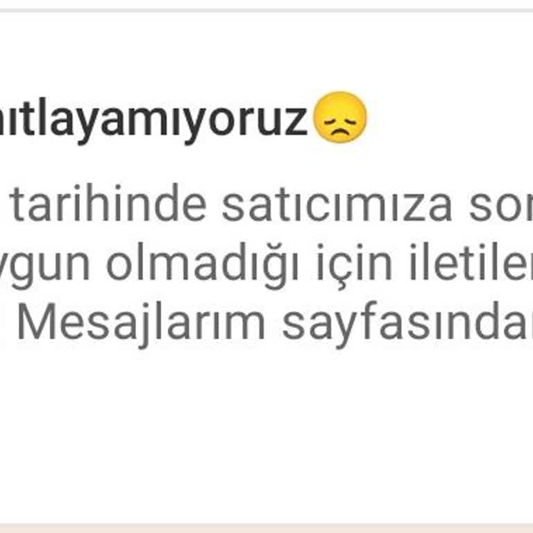 Trendyol Kargo Teslimat Sorunu ve Yorum Yayınlama Politikası