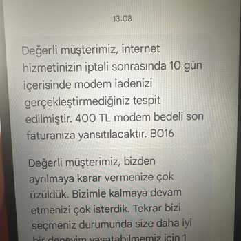 İnternet Sağlayıcıları Arasında Modem İade Krizi
