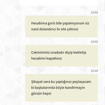 Kazandığım Paraya El Konuldu