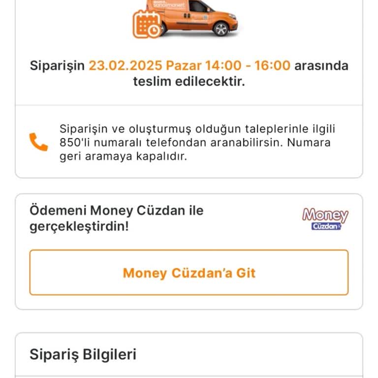 Sanal Market Siparişlerinde Stok Sorunu Ve Telafi Talebi