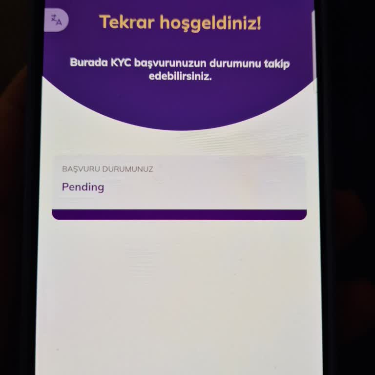 KYC Başvurusu Askıda: Emeklerimiz Ziyan Olmasın