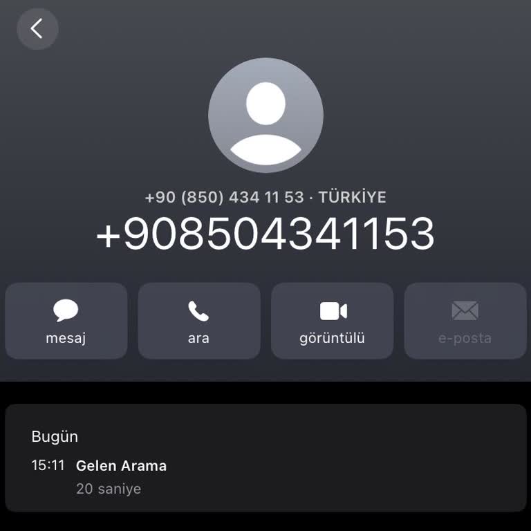 Bilinmeyen Numaradan Gelen Çağrı Ve Ses Kopyalama Endişesi