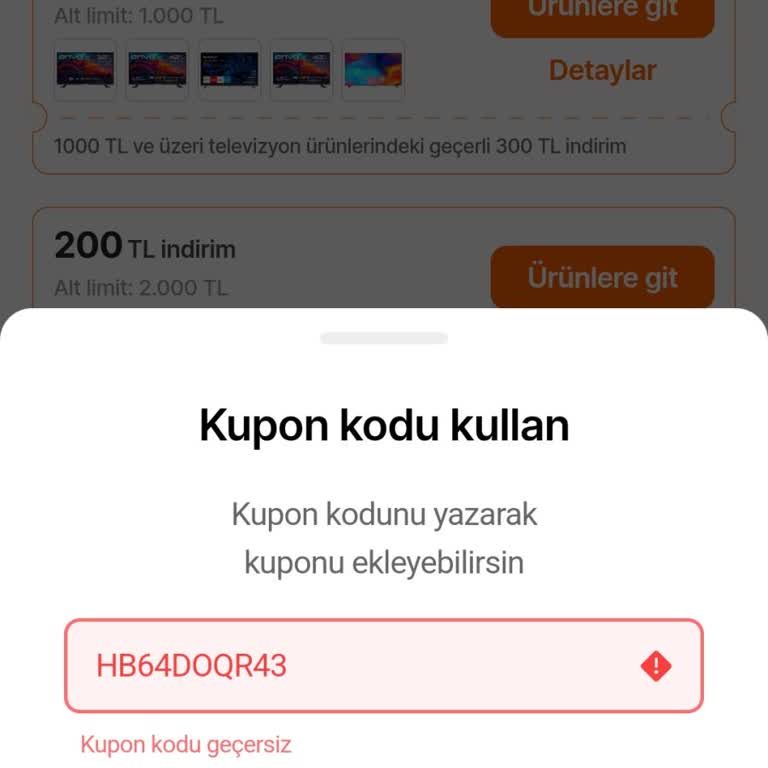Vodafone'un 300 TL Hepsiburada Kuponu Hüsranı