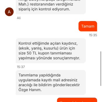 Eksik Ürün Teslimatı Ve Yetersiz Müşteri Hizmeti