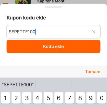 Hepsiburada İlk Alışveriş Kuponu Sorunu