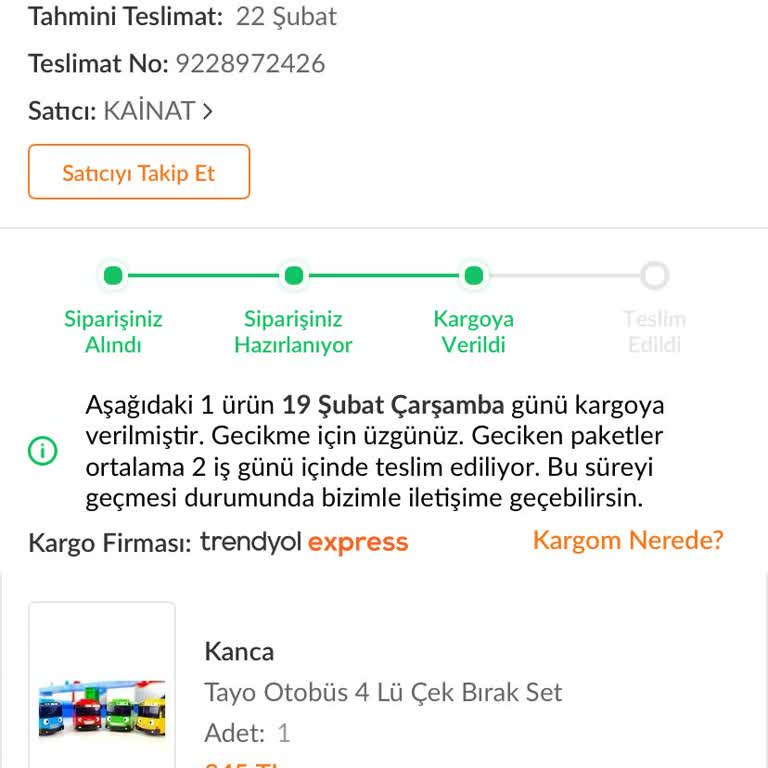 Doğum Günü Hayal Kırıklığı: Trendyol Express Teslimat Sorunu
